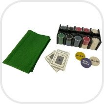 poker set in koffer met fiches