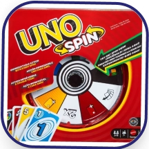 uno kaartspel in metalen doos